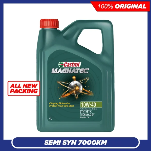 CASTROL MAGNATEC 10W40 Semi Synthetic Engine Oil (4L)
