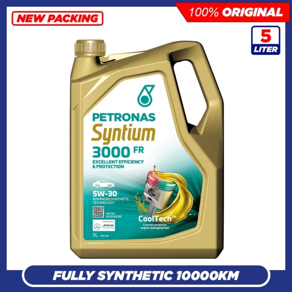 my-11134207-7r98s-lzvjxlzj4b4w31.webp PETRONAS SYNTIUM 3000 FR 5W30 SN A5/B5 Fully Synthetic Engine Oil (5L)
