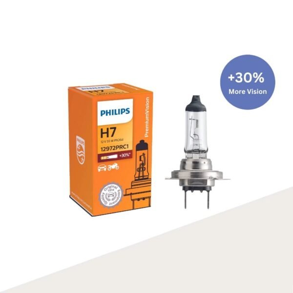 my-11134207-7r98v-lsjmqh5oxxbrdb.jpg Philips Premium Vision 12V Car Headlight Bulb ( H7  +30% More Vision )