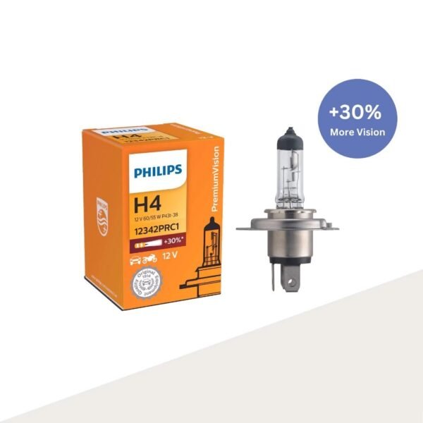 my-11134207-7r98w-lsjmqh5yp3c420.jpg Philips Premium Vision 12V Car Headlight Bulb ( H4  +30% More Vision )